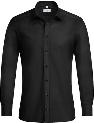 Produktbild von GREIFF Herren Hemd 1/1 SF Basic 6720-1120-10 Gr. 39/40 schwarz