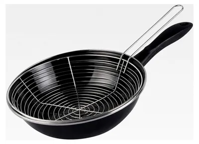 Produktbild von Frittierpfanne, 26 cm, schwarz