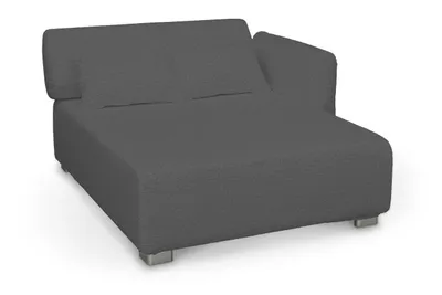 Produktbild von Dekoria Bezug für Mysinge Sessel, dunkelgrau, Bezug für Sessel Mysinge