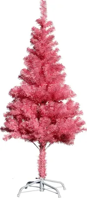 Image de Arbre de Noël 60/150/180 cm avec support Rose