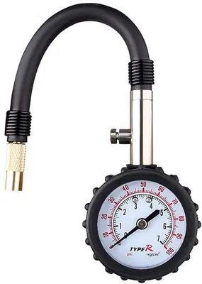 Immagine prodotto di Manometro digitale per auto, moto e biciclette - 0-100 PSI