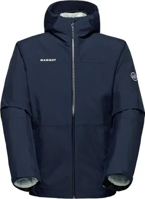 Produktbild von Treeline 3 in 1 HS Hooded Jacket Men, Hardshell Doppeljacke Herren - Mammut, Farbe:marine-silver sage, Größe:S