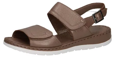 Produktbild von CAPRICE Sandalette Leder braun meliert G-Weite