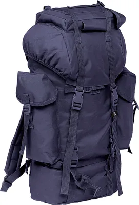 Image de Brandit BD8003 | Nylon Military Backpack One Size - Couleur : Navy - Taille : One Size