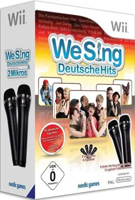 Produktbild von We Sing Deutsche Hits Wii + 2 Micros