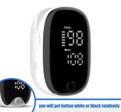 Produktbild von Fingerpulsoximeter AD901 mit LED-Display, zur Messung von Sauerstoffsättigung und Pulsfrequenz, tragbar - B