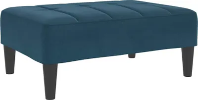 Immagine prodotto di vidaXL Sgabello Blu 77x55x31 cm Velluto