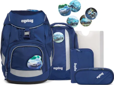 Produktbild von Ergobag 6-teiliges Rucksack-set Blau  Blau One Size