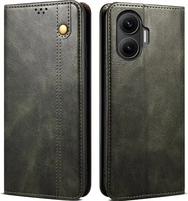 A product shot of a phone case, shown from the front and back.