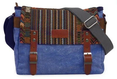 Produktbild von Große Canvas Schultertasche für den täglichen Gebrauch