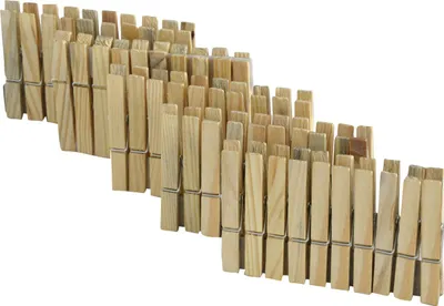 Produktbild von Coronet Wäscheklammern 7 cm Holz 50 Stück