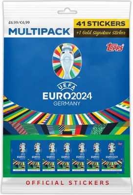 Obrázok produktu pre UEFA EURO 2024 Nemecko - Zberateľské nálepky - 1 multipack