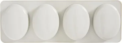 Produktbild von VBS Silikon-Gießform Oval, flexibel, ca. 25,5x9x2,5 cm, einzelne Formen 7x5x2,2 cm, 60 ml