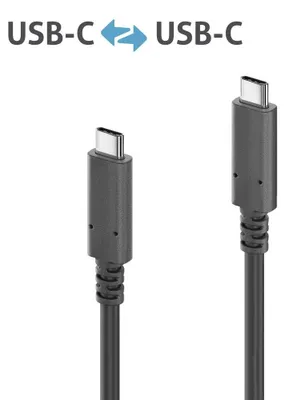 Imagen del producto de Cable USB-C a USB-C activo PureLink con chip E-Marker - PureInstall, 3 metros