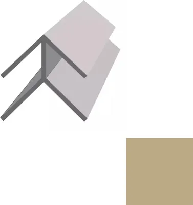Produktbild von VILO Außenecke Motivo B1 - Eckprofil Wandpaneele - Montageprofil - Robust - 270 cm - Birke