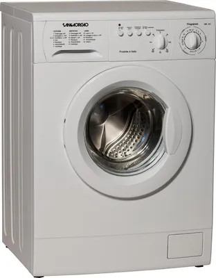 Image de SanGiorgio S5510C Lave-linge Chargement frontal 7 kg 1000 RPM D Blanc