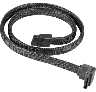 Produktbild von Silverstone CP08, 0,5 m, SATA I, Männlich/Männlich, Schwarz