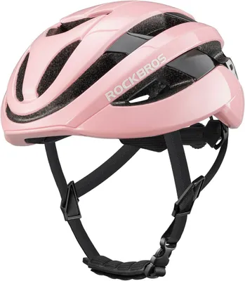 Produktbild von ROCKBROS Fahrradhelm Mountainbike Helm Schutzhelm Leicht Rosa (glänzend) 58-62cm