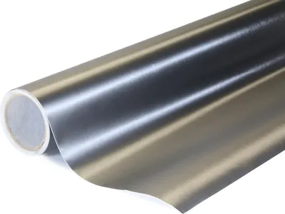 Produktbild von Matt geschliffen grau wrapfolie 152x50cm - innen/außen