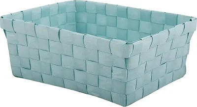 Produktbild von MSV Aufbewahrungskörbchen Aufbewahrungskorb Aufbewahrungsbox Organizer Badkorb 19x14x8 cm - Pastellgrün
