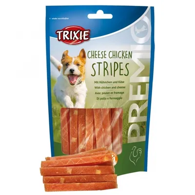Obrázok produktu pre Trixie PREMIO Syrové kuracie prúžky - 100g