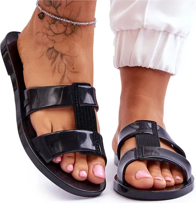 Produktbild von Modische vegane Hausschuhe ZAXY JJ285263 Schwarz 35/36