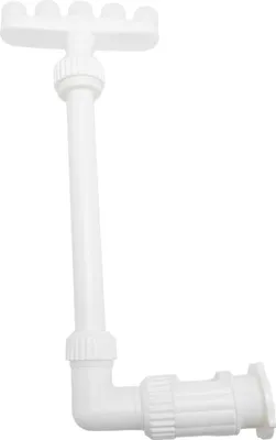 Produktbild von Poolbrunnen, 5 Düsen, höhenverstellbar, Schwimm-Wasserfall-Sprinkler für Fischteich, Garten