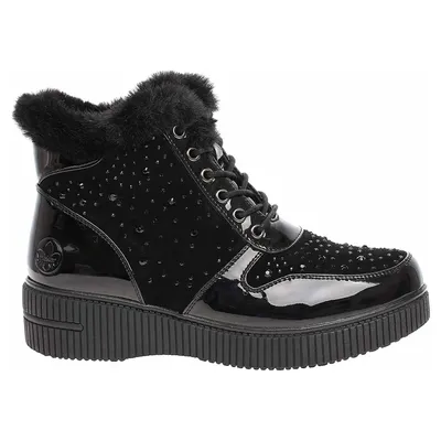 Produktbild von Rieker Damen Stiefeletten 93312-00 Farbe:Schwarz Größe: 37