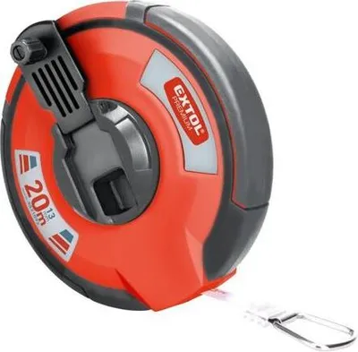 Obrázek produktu pro EXTOL Premium pásmo 50m/13mm ocel, obal ABS/pryž, navíjecí poměr 3:1 8821095
