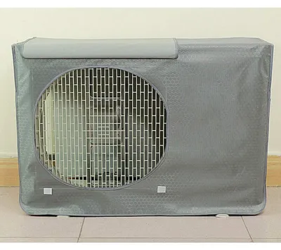Zdjęcie produktu dla Pokrowiec wodoodporny - odporny na kurz - wykonany z tkaniny Oxford 600D - wymiary 90 x 62 x 38 cm - do użytku zewnętrznego - ochrona przed warunkami atmosferycznymi - osłona na klimatyzator