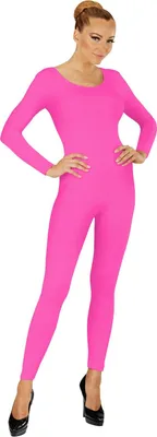 Produktbild von Langer Body neon-pink Größe: M-L