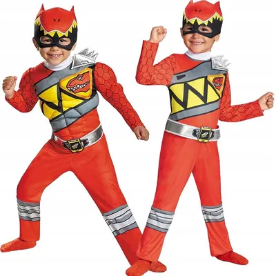 Produktbild von Hopki Power Rangers Dino Charge Kostüm Kinder Karneval Größe 110/116