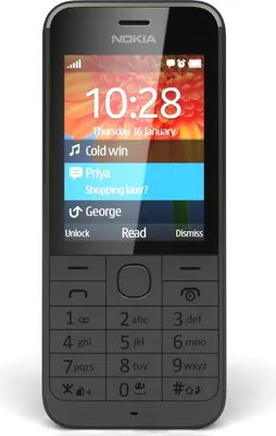 Produktbild von Nokia 220 Rm-969 Dual Sim Schwarz Ohne Simlock Original Top Handy Akzeptabel