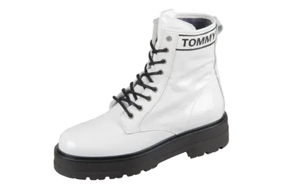 Obrázok produktu pre Tommy Hilfiger Flatfoorm Boot dámske topánky v bielej farbe, veľkosť 41