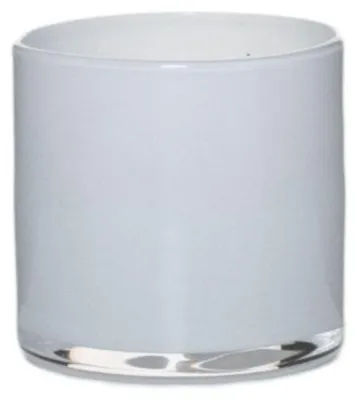 Imagen del producto de Mars & More, cilindro sólido, color blanco, altura 10 cm, diámetro 10 cm