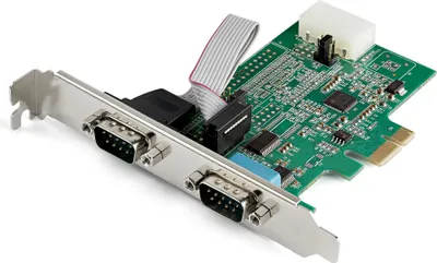 Obrázok produktu pre StarTech.com PEX2S953, Pcie, Sériový, PCIe 1.1, RS-232, Zelená, 222366 h