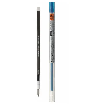 Obrázok produktu pre Mitsubishi Pencil Uni-ball Signo gélová náplň pre perá Style Fit - 0,38 mm - Modročierna [UMR-109-38]