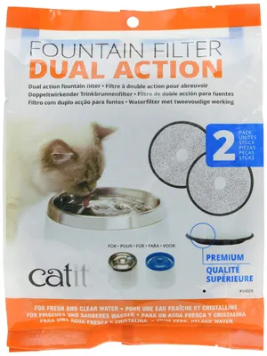 Image de CATIT filtre de rechange premium pour fontaine Fresh&Clear, set de 2 pièces