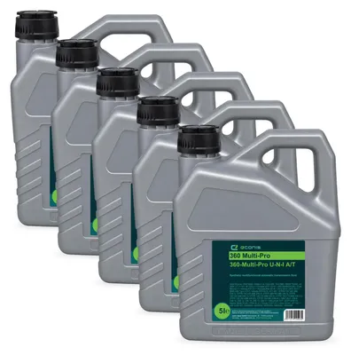 Produktbild von Automatikgetriebeöl Multipack 5x5 Liter ATF ECANIS 360-Multi-Pro U-N-I A/T