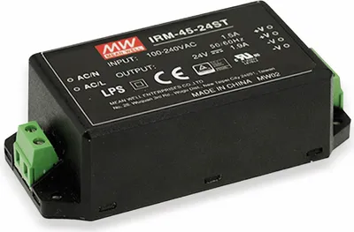 Immagine prodotto di Alimentatore di stampa MEAN WELL AC/DC IRM-45-5ST, 5 V-/8 A, 40 W