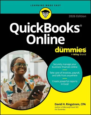 Produktbild von QuickBooks Online For Dummies, 2026 Edition