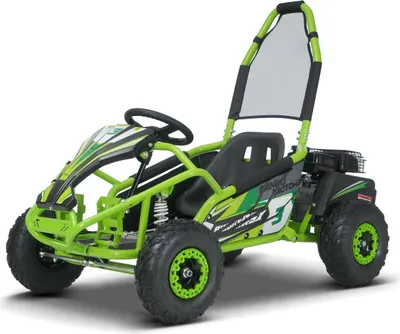 Image de Kart à essence pour enfants Beneo Motors BUGGY RSX vert - 98 cm³