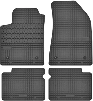 Image de Tapis de sol en caoutchouc pour Fiat Bravo II 2006-2014 (hayon) – 4 pièces, noirs, sur mesure