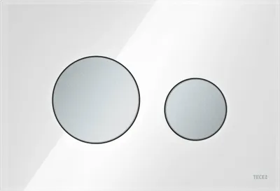Immagine prodotto di TECEloop WC-Betätigungsplatte f. 2-Mengentechn. Gl we T. chrom matt