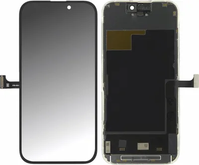Produktbild von Soft OLED Display Touchscreen Bildschirm Schwarz für iPhone 15 Pro 120Hz & Werkzeug