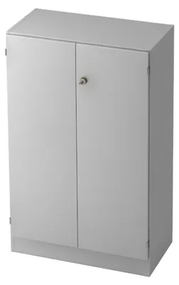 Produktbild von bümö office Aktenschrank - 3 Ordnerhöhen - Nachbildung: Grau