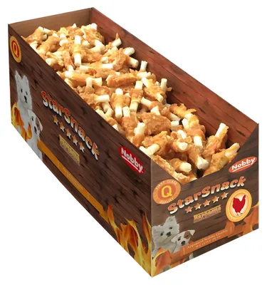 Produktbild von Nobby StarSnack Barbecue MINI Wrapped Chicken / Sparpaket