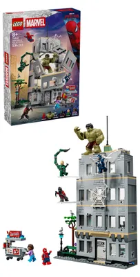 Immagine prodotto di LEGO® | Marvel 76350 Scontro epico: Spider-Man vs. Hulk