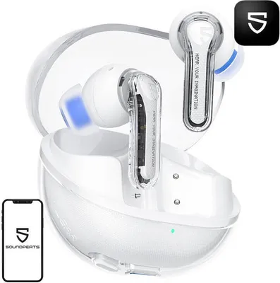 Produktbild von Ohrhörer TWS Soundpeats Clear (weiß)