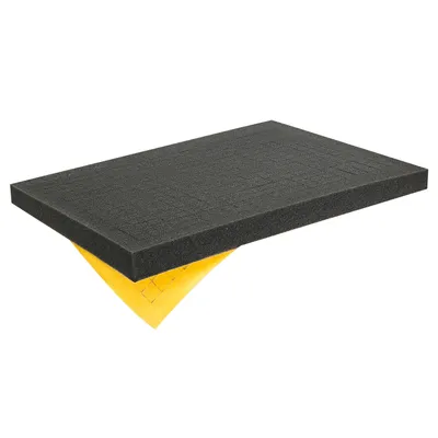 Produktbild von HMF 1459-25 Rasterschaumstoff, Würfelschaum, 345 x 275 mm, Koffereinlage, Tabletop, Höhe: 25 mm